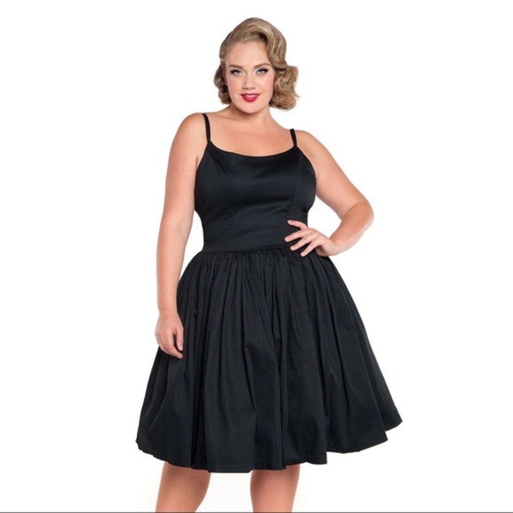 BNWT Pinup Couture Jenny Dress in Black- L